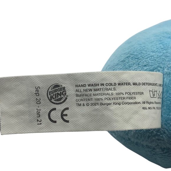 Angry Birds Jake Blue Bird Plush Toy By Burger King 4.5” - Picture 4 of 5